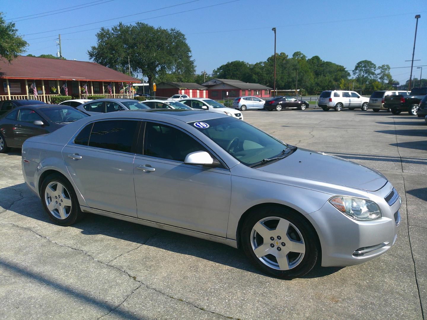 2010 SILVER CHEVROLET MALIBU 2LT (1G1ZD5E74AF) , located at 1200 Cassat Avenue, Jacksonville, FL, 32205, (904) 695-1885, 30.302404, -81.731033 - Photo#2